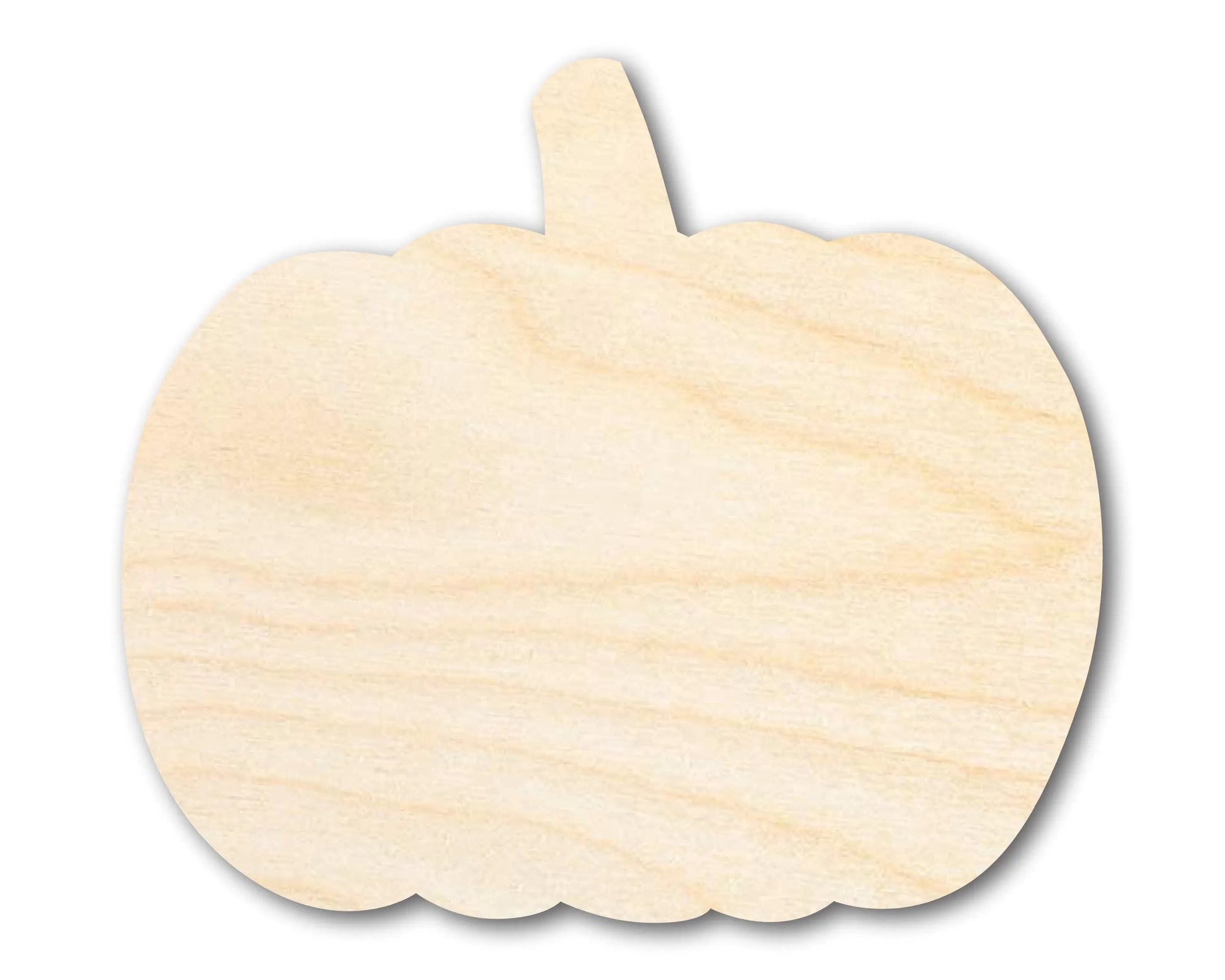 Unfinished Wood Pumpkin Silhouette - Craft- up to 46" DIY