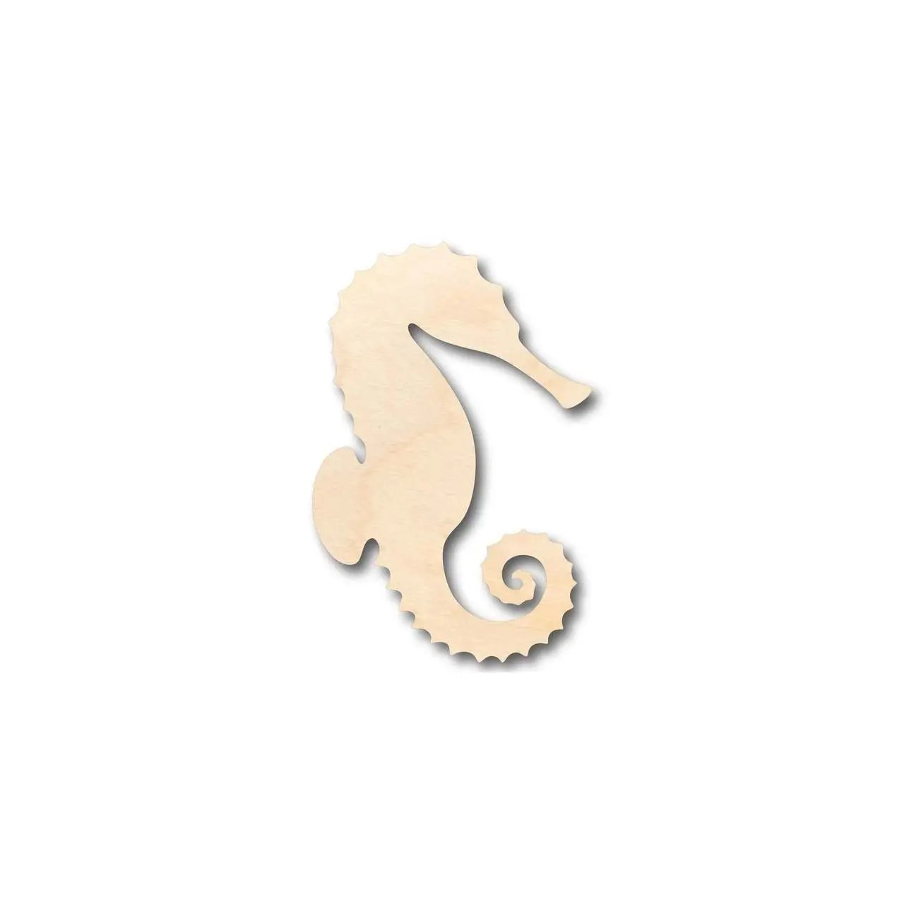 Unfinished Wood Seahorse Shape - Ocean - Nursery - Craft - up to 46" DIY