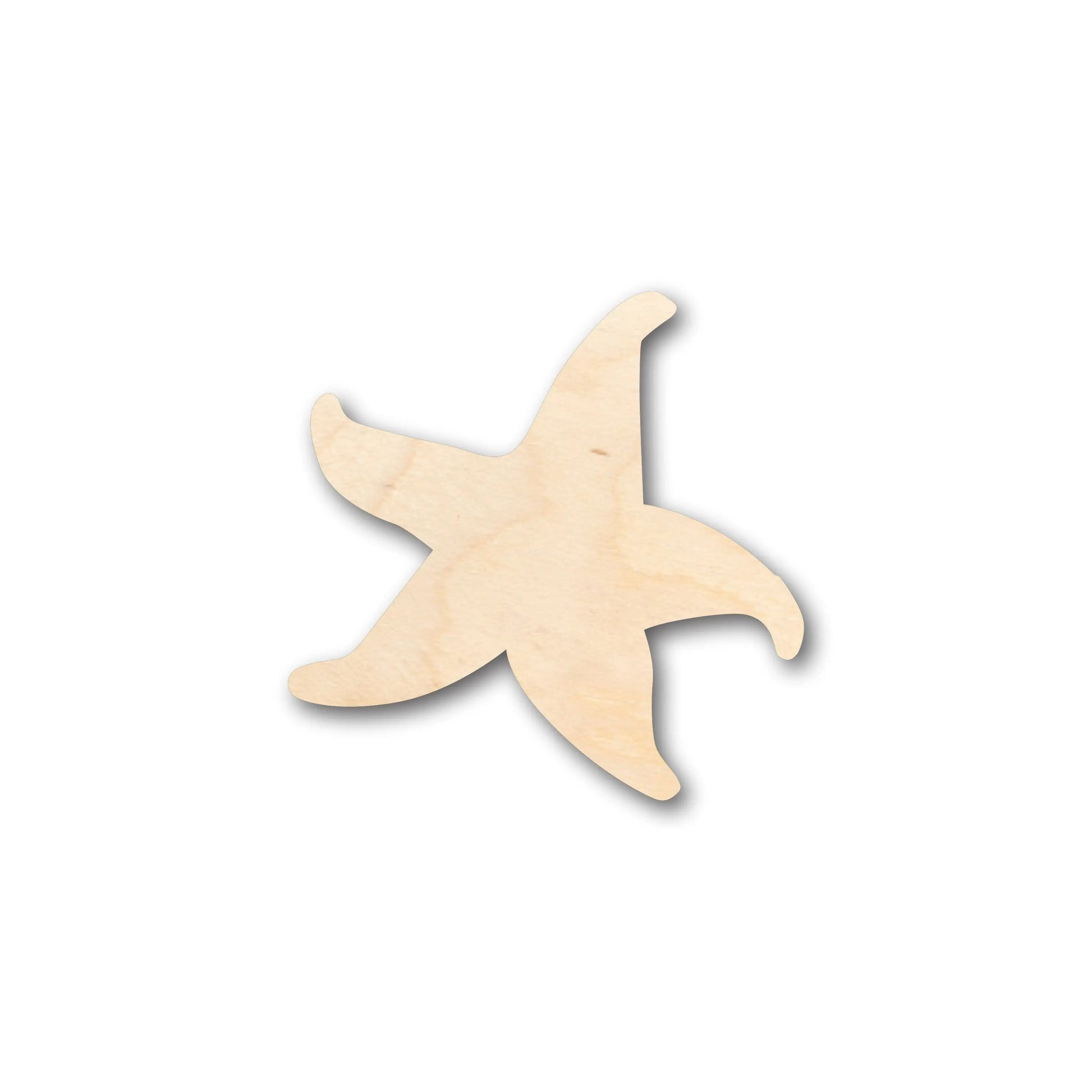 Unfinished Wood Starfish Sea Star Shape - Craft - up to 46" DIY