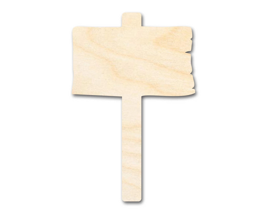 Unfinished Wooden Sign Shape | DIY Craft Cutout | up to 46" DIY