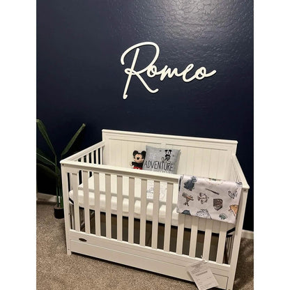 Wooden Baby Nursery Name Sign - NameSigns.com