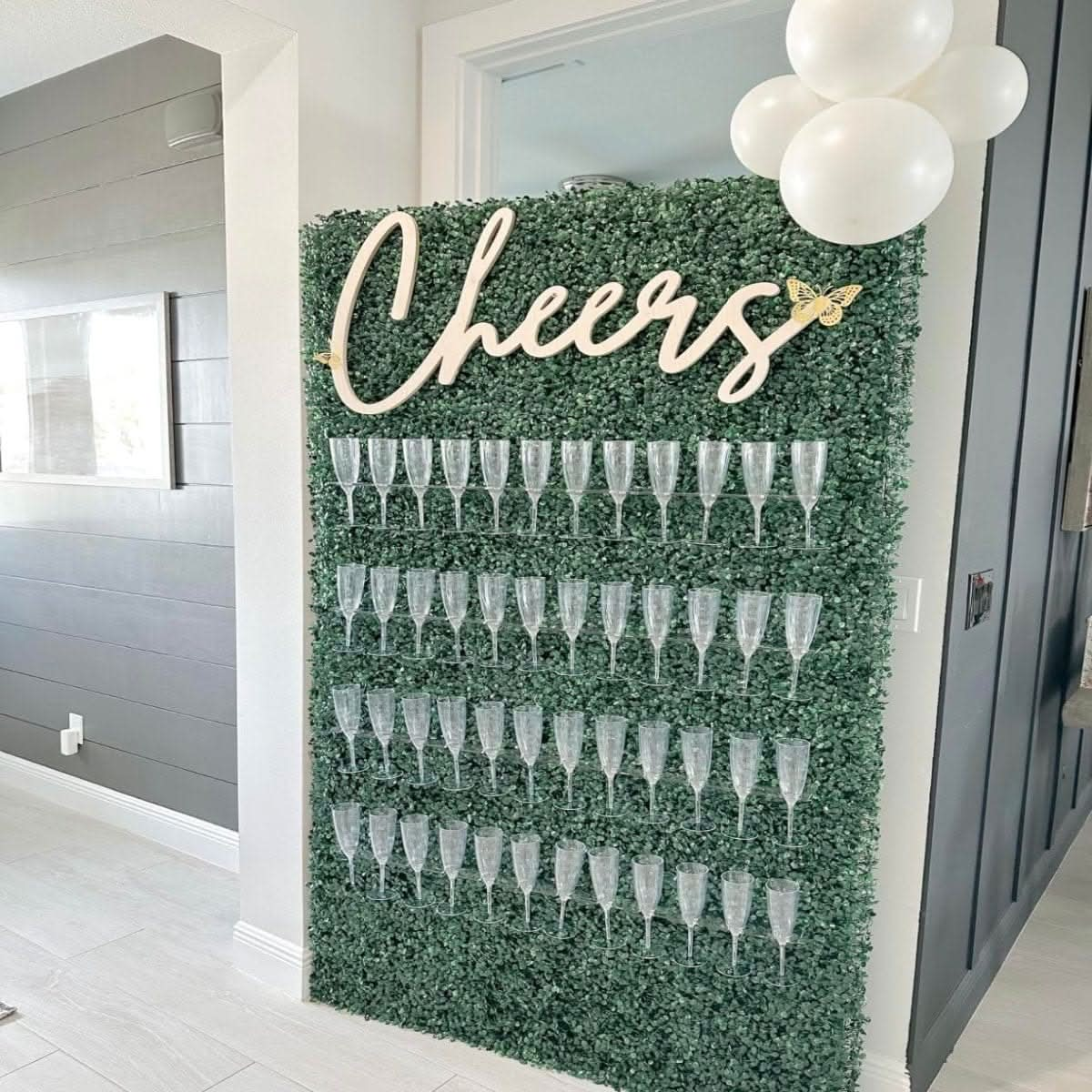 Cheers Wood Sign - Brittany Font - NameSigns.com