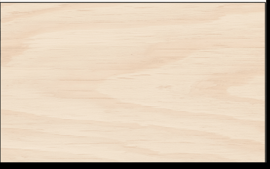 Custom Wooden Rectangle Shape for Crafts and Door Hangers - Laser Cut– Wood Round Cutout for DIY Projects Blank Door Hanger Wooden Cutout Cut Outs - Unfinished - NameSigns.com