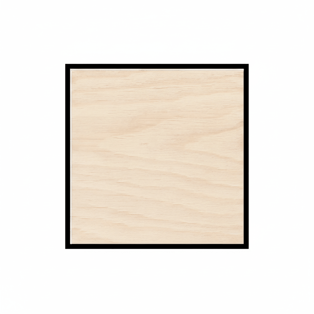 Custom Wooden Square Shape for Crafts and Door Hangers - Laser Cut– Wood Round Cutout for DIY Projects Blank Door Hanger Wooden Cutout Cut Outs - Unfinished - NameSigns.com