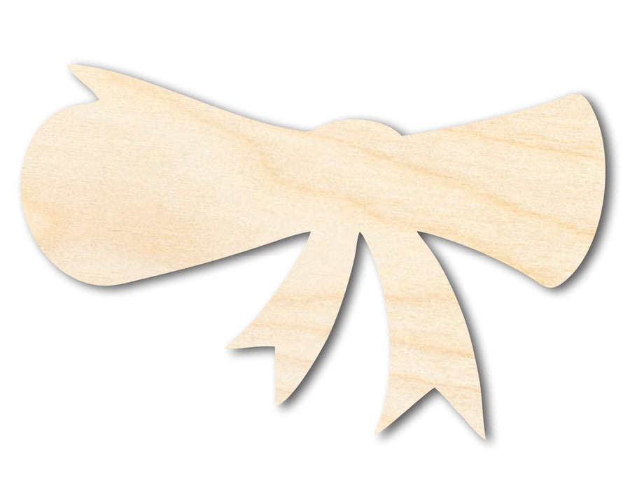 Diploma Shape | Unfinished Wood Graduation Craft - NameSigns.com