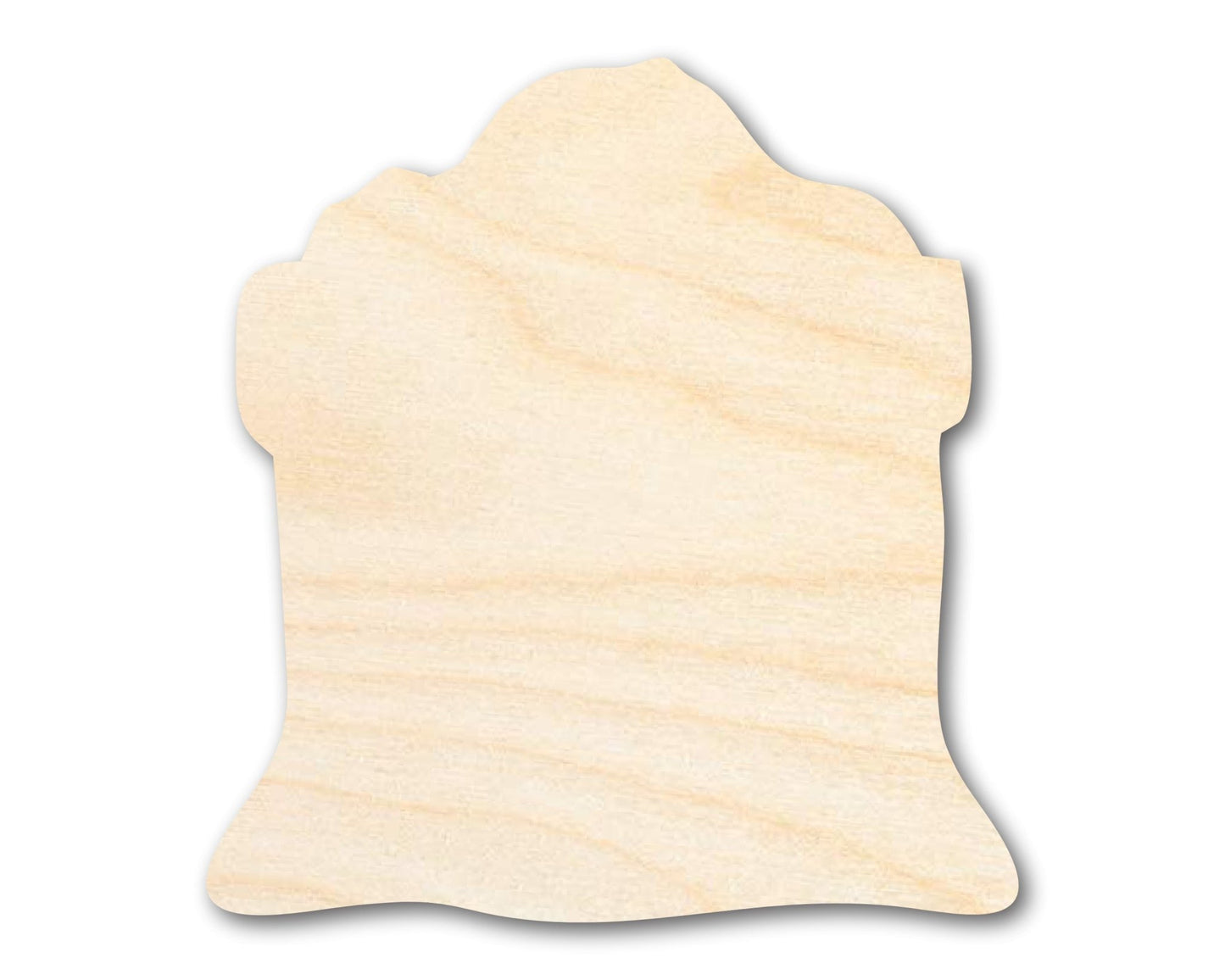 DIY Craft Cutout - Wooden Potting Soil Shape | Paintable Birch Wood Cutout for Crafts - NameSigns.com