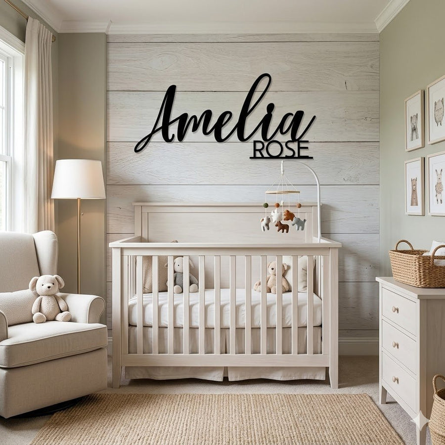 Double Name Sign - NameSigns.com
