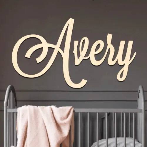Etched Name Signs - Personalized Nursery Wall Decor & Gifts 20+ Fonts & Colors - Personalized - NameSigns.com