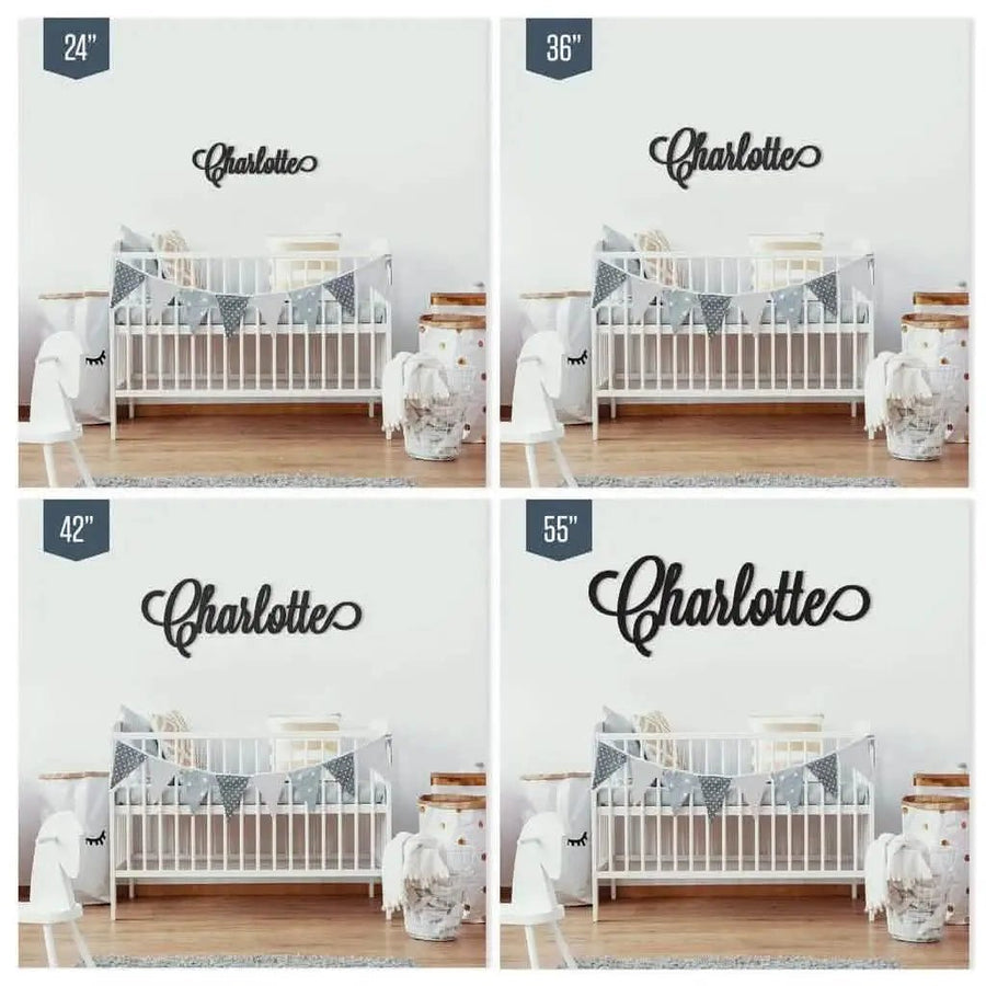Etched Name Signs - Personalized Nursery Wall Decor & Gifts 20+ Fonts & Colors - Personalized - NameSigns.com