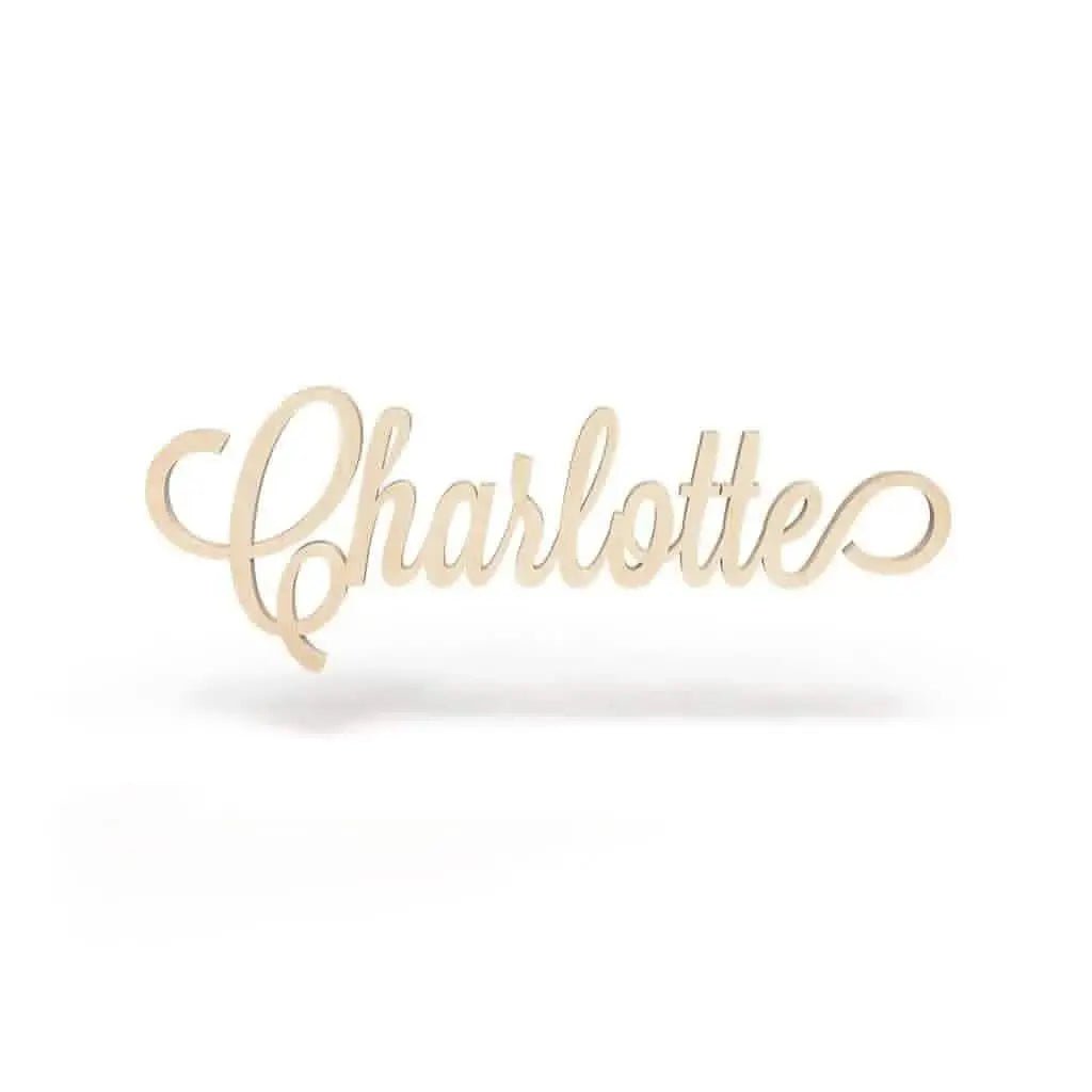 Modern Double Name Sign - Personalized - NameSigns.com