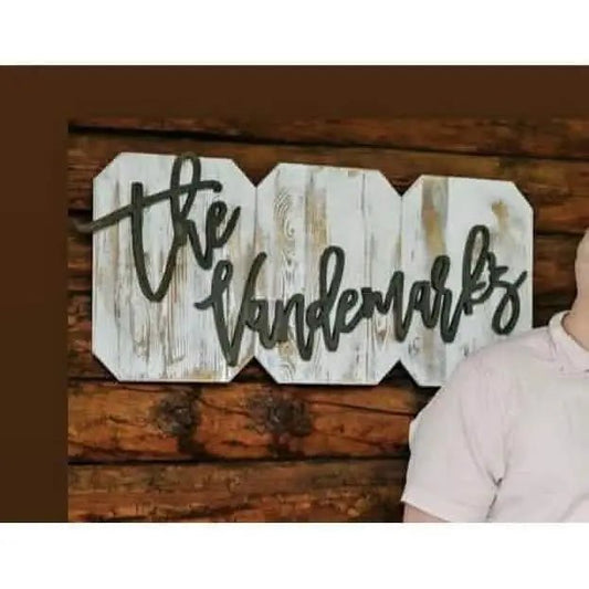 Personalized Family Last Name Sign – Custom Wood Signs for Home & Gifts NameSigns.com - Personalized - NameSigns.com