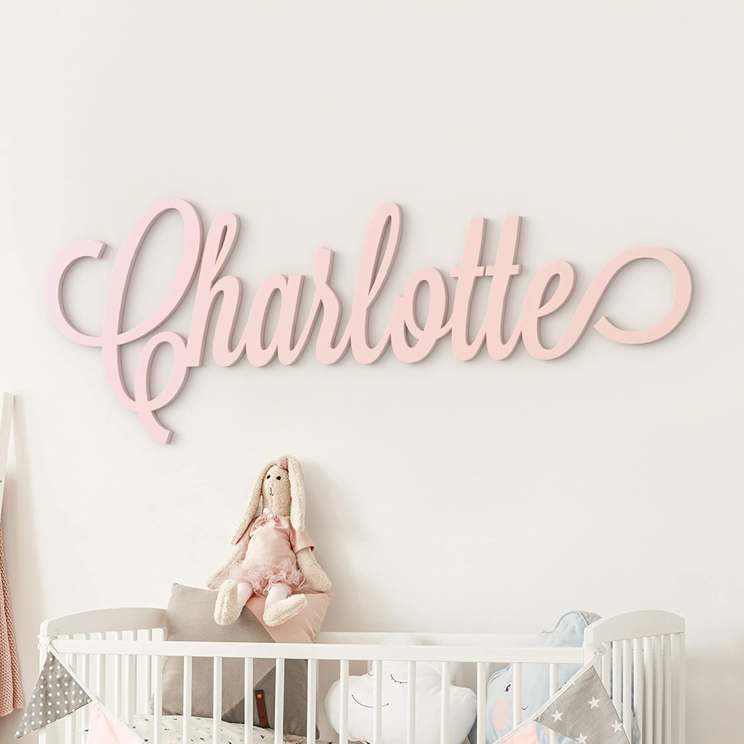 Personalized Wooden Name Sign - Custom Wooden Name Sign for Nursery - Personalized Baby Shower Gift - Personalized - NameSigns.com