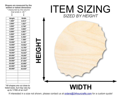 Unfinished Bottle Cap Shape | DIY Craft Cutout | up to 46" DIY - NameSigns.com