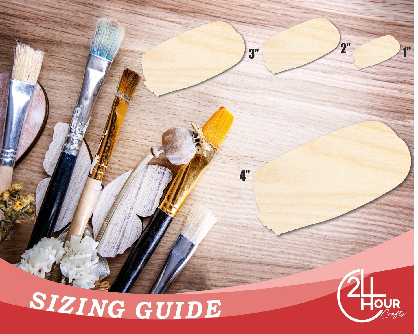 Unfinished Burrito Shape | DIY Craft Cutout | up to 46" DIY - NameSigns.com