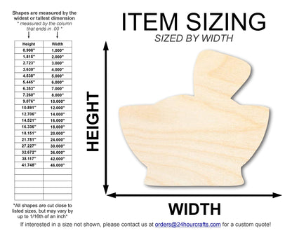 Unfinished Chips and Salsa Shape | DIY Craft Cutout | up to 46" DIY - NameSigns.com