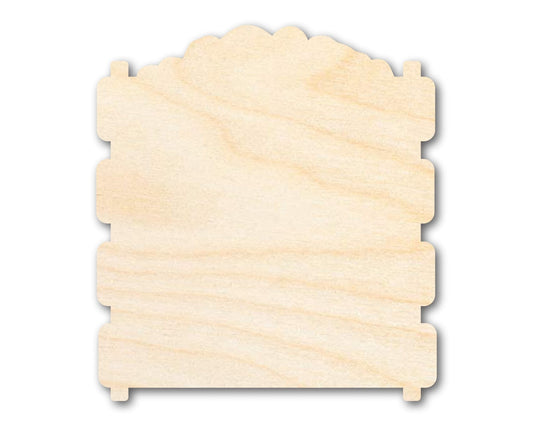 Unfinished Compost Bin Wooden Cutout - DIY Wood Cutout for Craft Projects - NameSigns.com - NameSigns.com