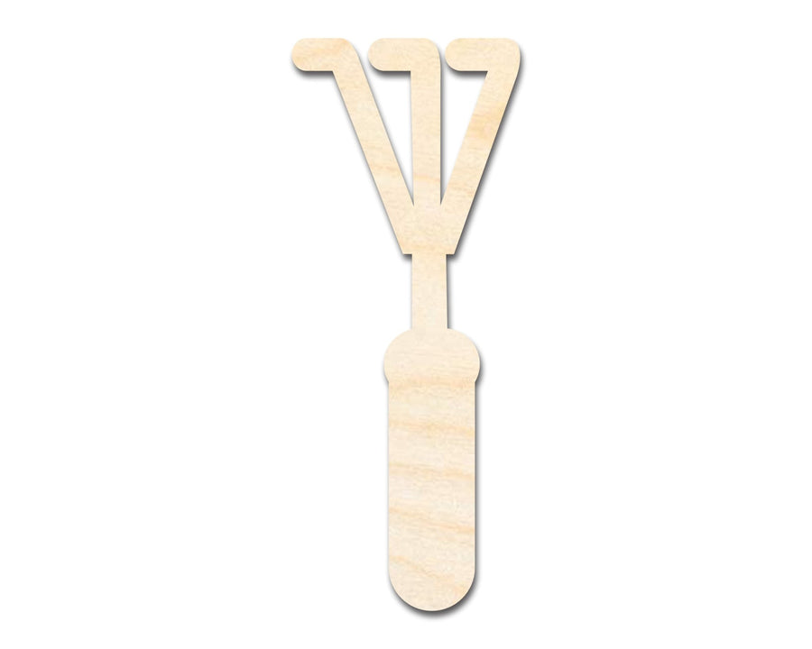 Unfinished Garden Rake Wooden Cutout | DIY Craft Project Supplies | NameSigns.com - NameSigns.com