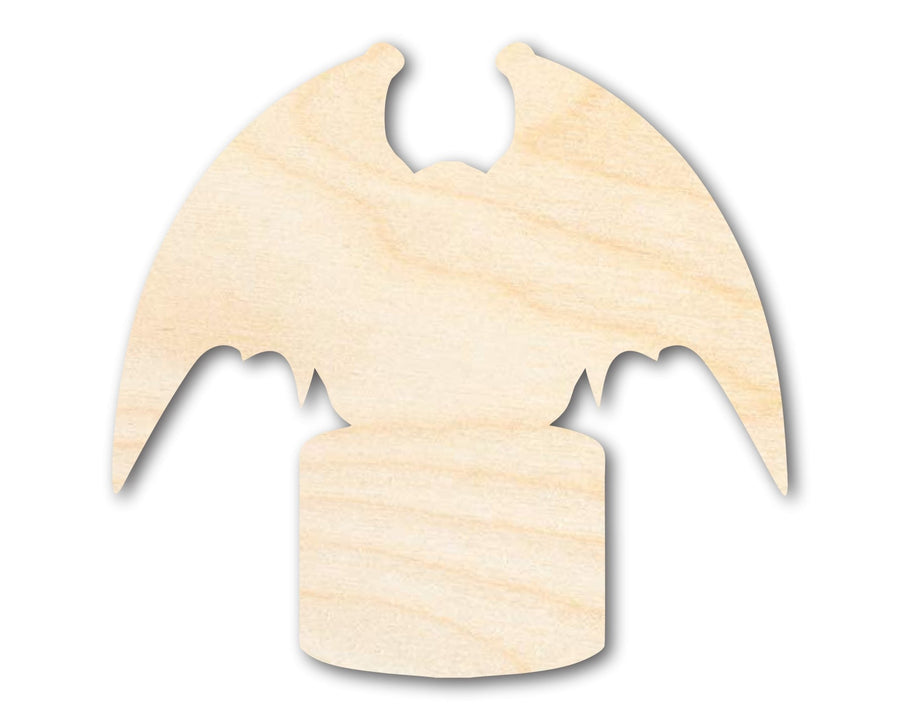 Unfinished Gargoyle Statue Shape | DIY Craft Cutout | up to 46" DIY - NameSigns.com