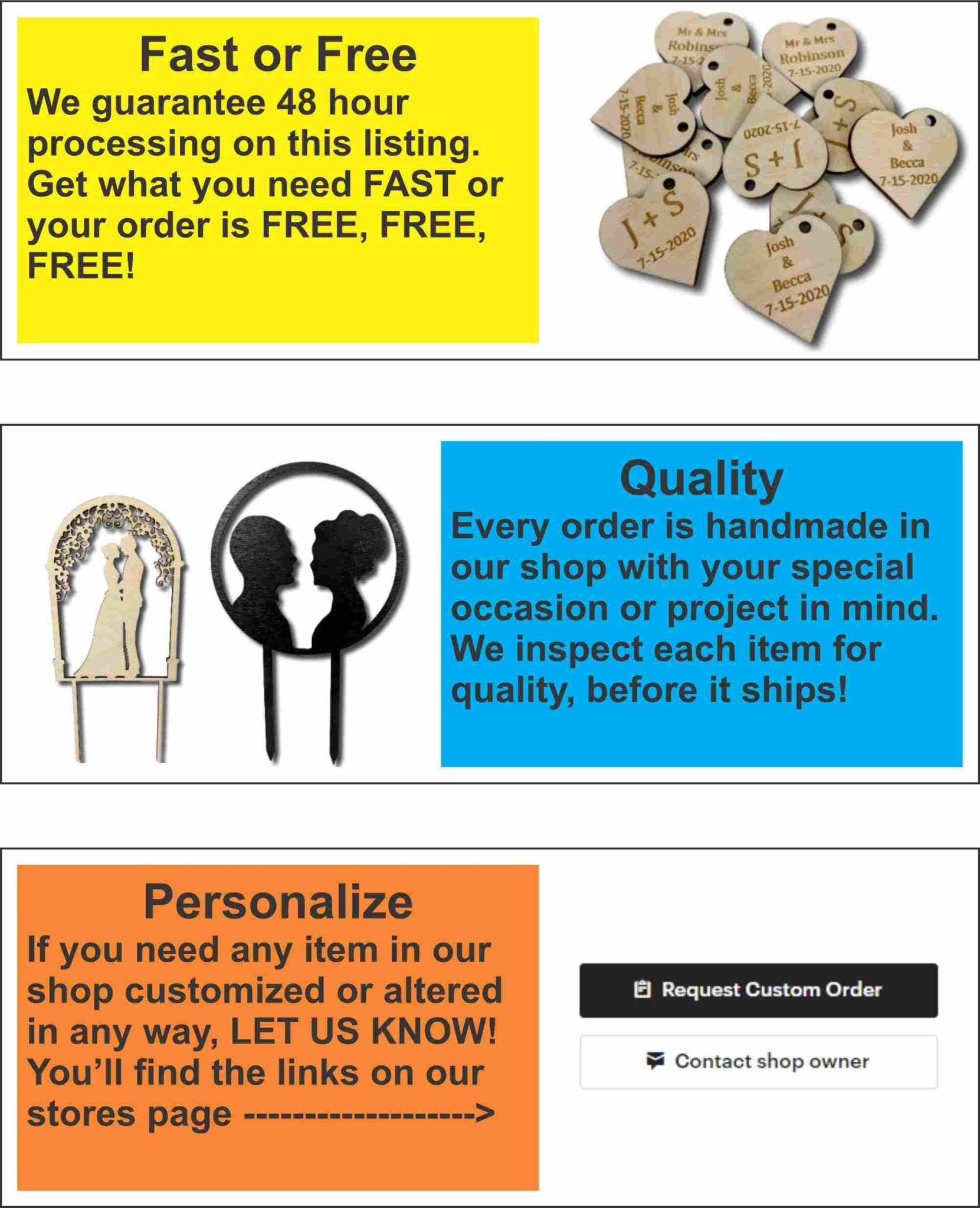 Unfinished Individual Wood Monogram Personalized - Weddings - Nursery - Wall Hang - up to 46" High DIY - NameSigns.com