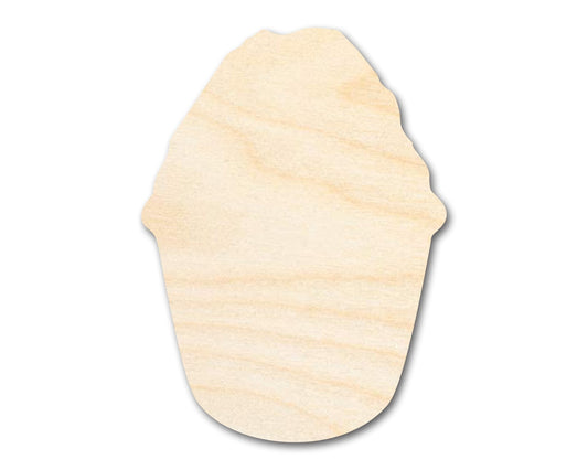 Unfinished Italian Shaved Ice Shape | DIY Craft Cutout | up to 46" DIY - NameSigns.com