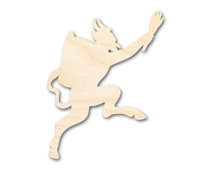 Unfinished Krampus Shape | Craft Cutout | up to 46" DIY - NameSigns.com