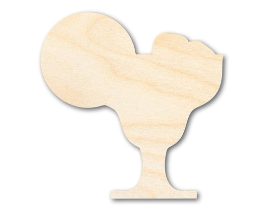 Unfinished Margarita Silhouette | DIY Craft Cutout | up to 46" DIY - NameSigns.com