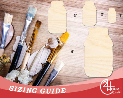 Unfinished Mayonnaise Shape | DIY Craft Cutout | up to 46" DIY - NameSigns.com