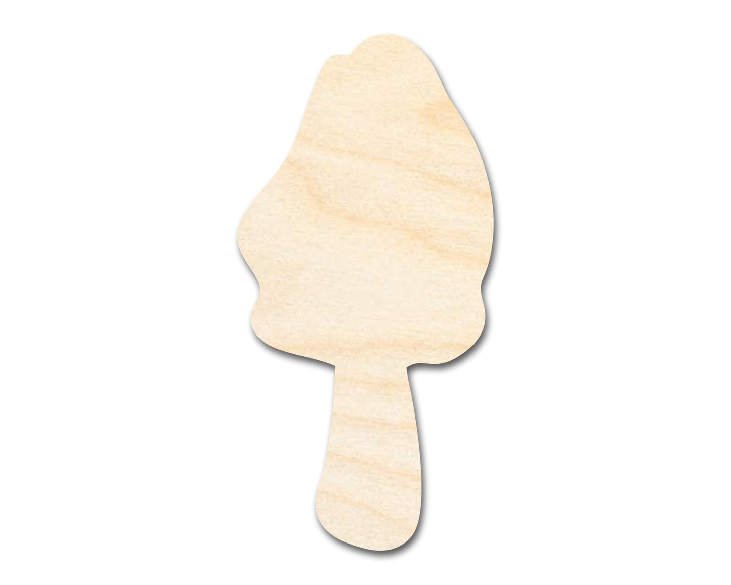 Unfinished Morel Mushroom Silhouette | DIY Craft Cutout | up to 46" DIY - NameSigns.com