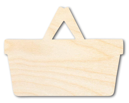 Unfinished Picnic Basket Shape | DIY Craft Cutout | up to 46" DIY - NameSigns.com