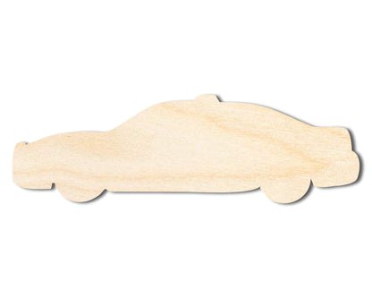Unfinished Police Car Shape | DIY Craft Cutout | up to 46" DIY - NameSigns.com