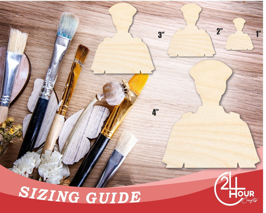 Unfinished Police Officer Shape | DIY Craft Cutout | up to 46" DIY - NameSigns.com