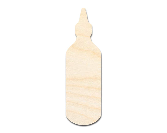 Unfinished Sriracha Bottle Shape | DIY Craft Cutout | up to 46" DIY - NameSigns.com