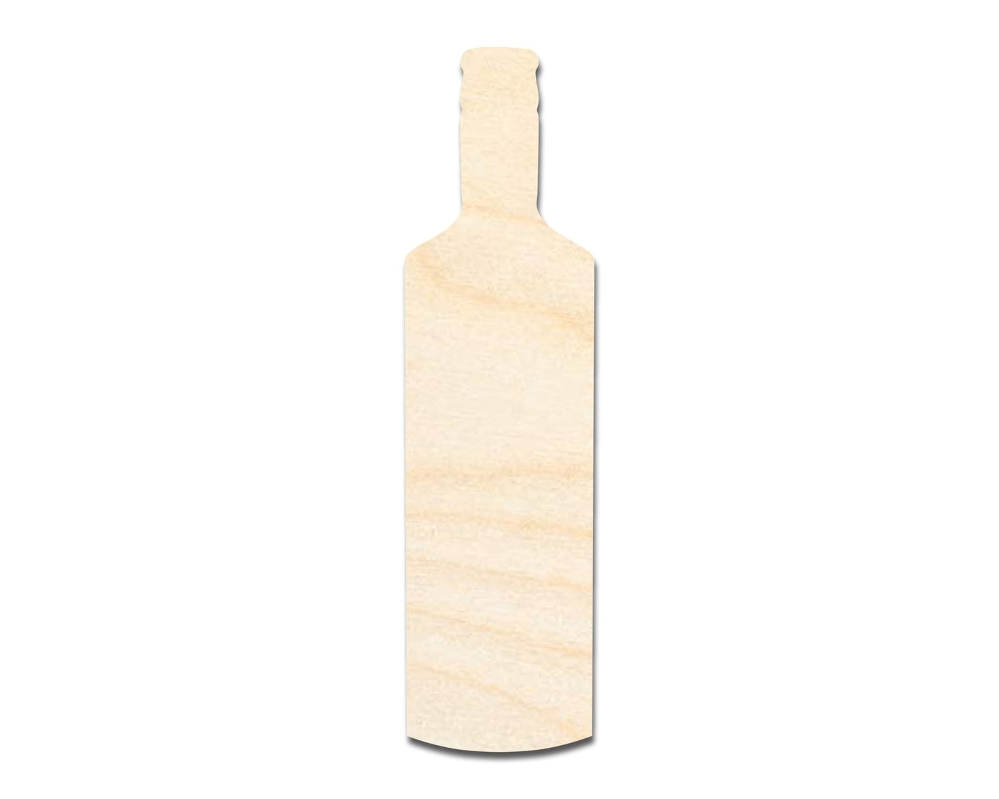 Unfinished Vodka Bottle Shape | DIY Craft Cutout | up to 46" DIY - NameSigns.com