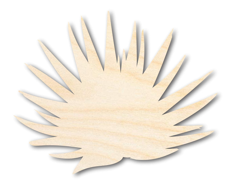 Unfinished Wood Agave Plant Shape | DIY Craft Cutout | up to 46" DIY - NameSigns.com