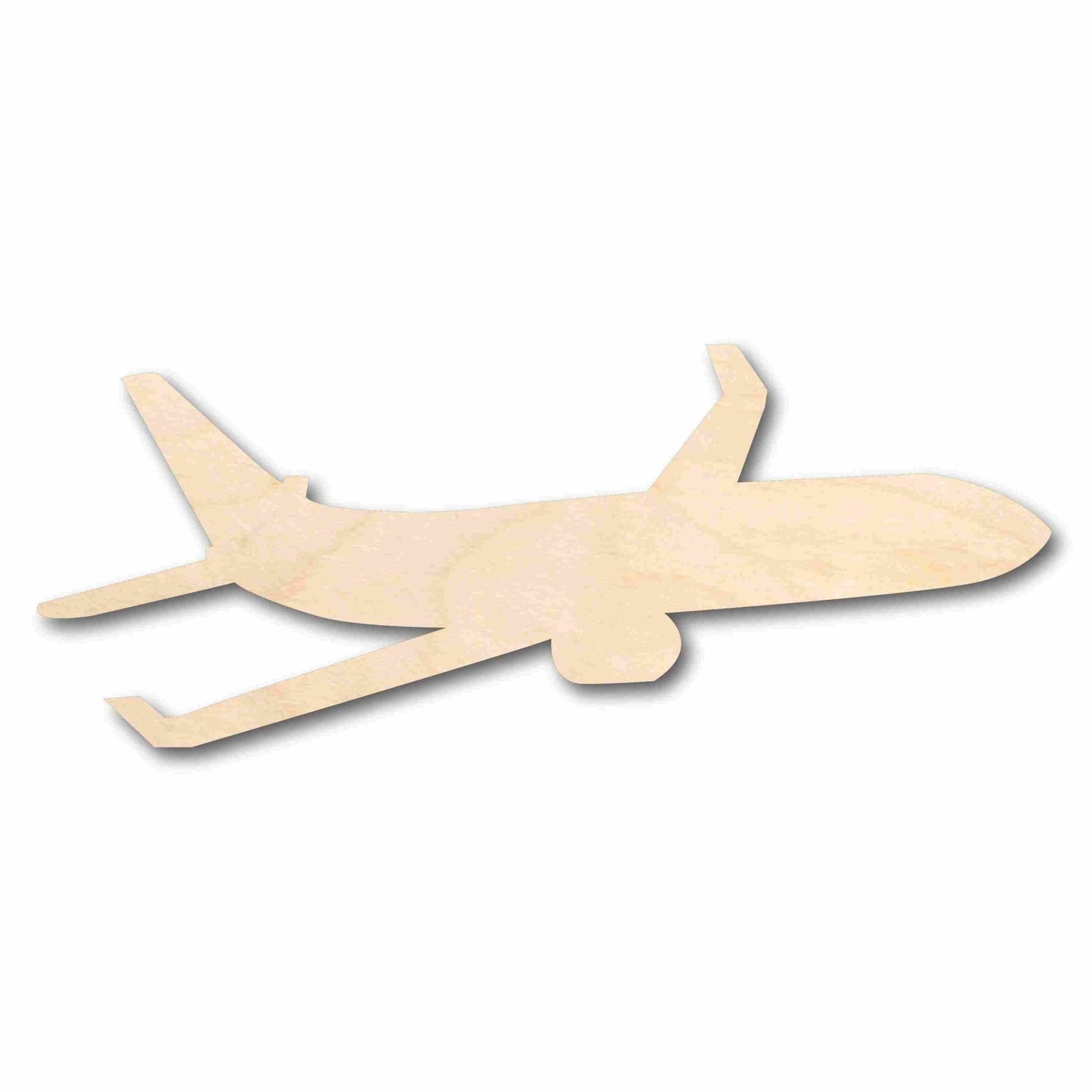 Unfinished Wood Airplane Silhouette - Craft - up to 46" DIY - NameSigns.com