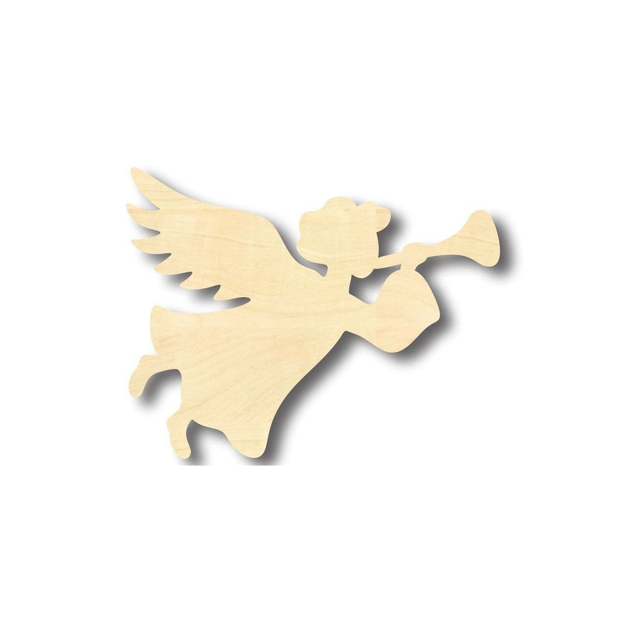 Unfinished Wood Angel Shape - Heaven - Christmas - Craft - up to 46" DIY - NameSigns.com