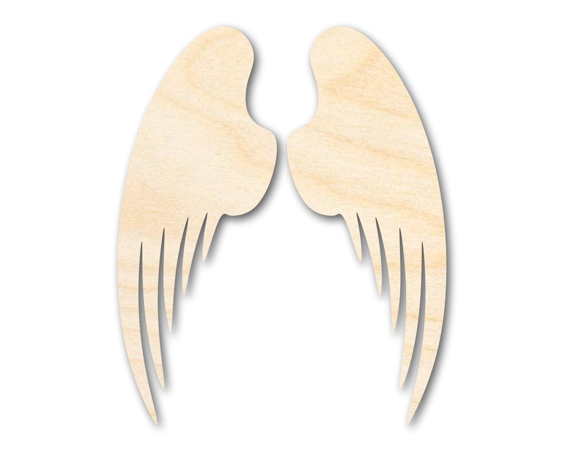 Unfinished Wood Angel Wings | 2 Wings | DIY Angel Craft | Up to 36" - NameSigns.com