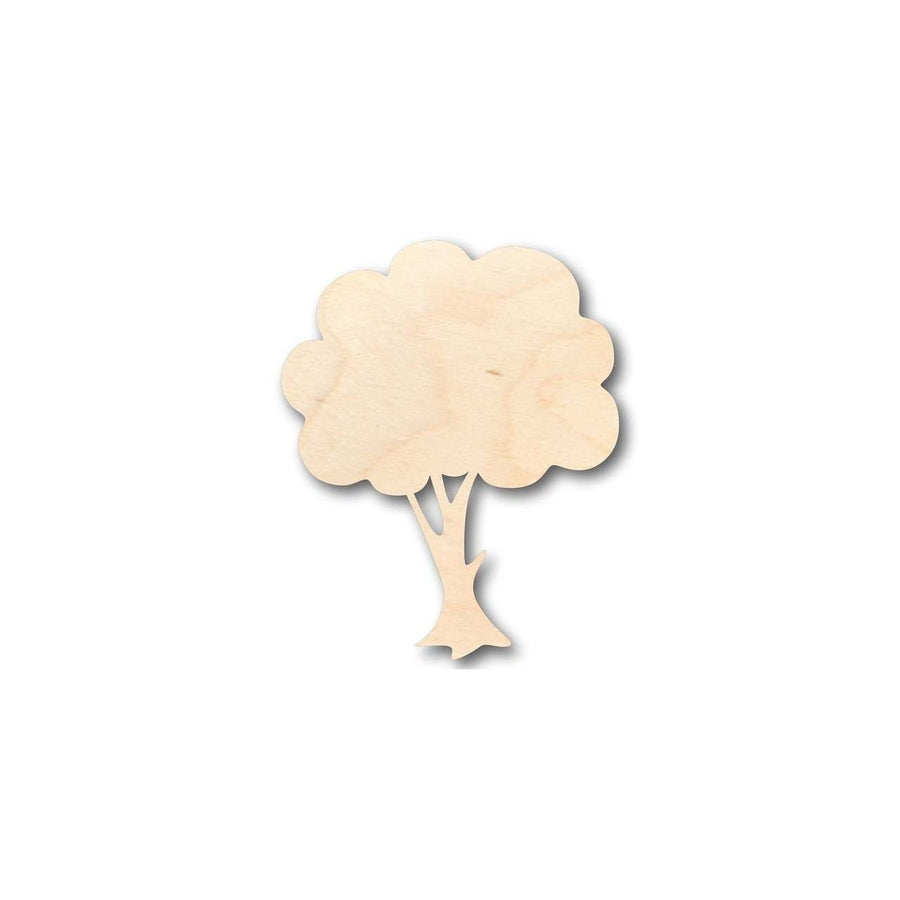 Unfinished Wood Apple Tree Shape - Craft - up to 46" DIY - NameSigns.com