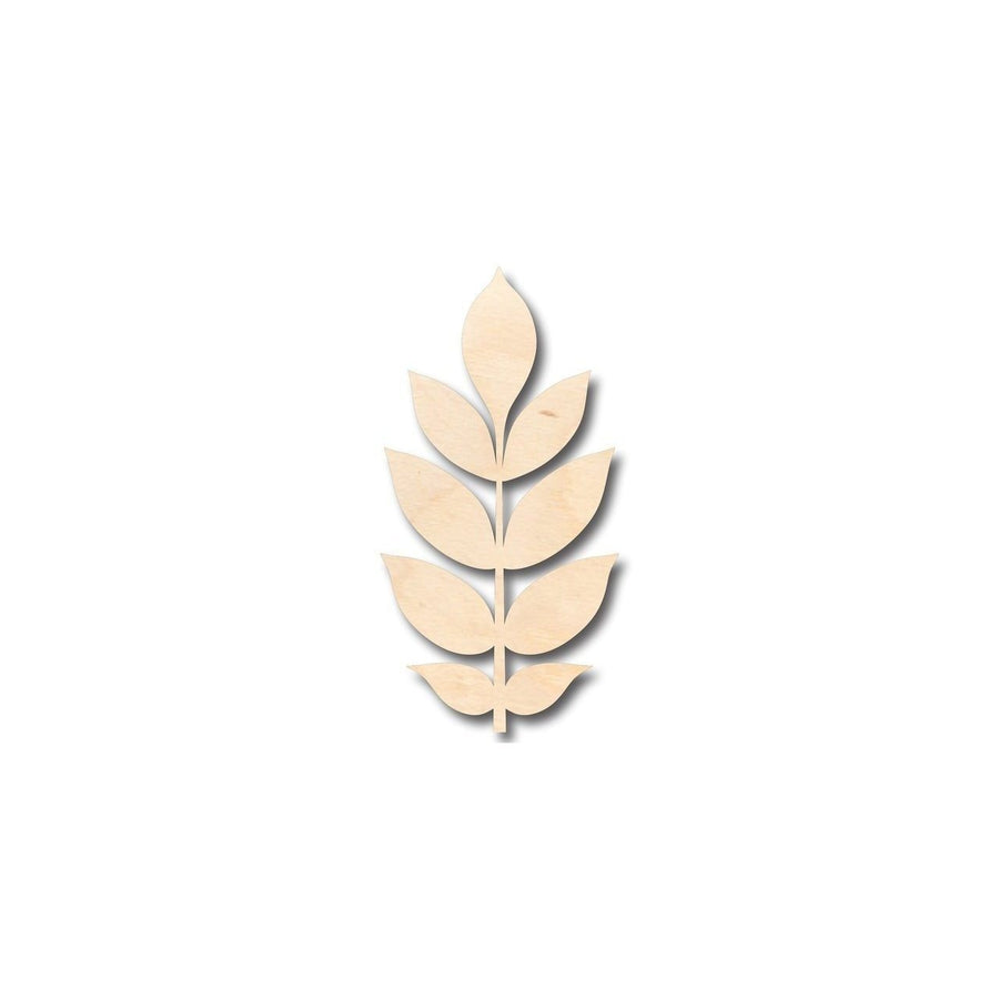 Unfinished Wood Ash Leaf Shape - Craft - up to 46" DIY - NameSigns.com