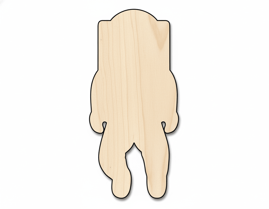Unfinished Wood Astronaut Shape | DIY Craft Cutout | up to 46" DIY - NameSigns.com