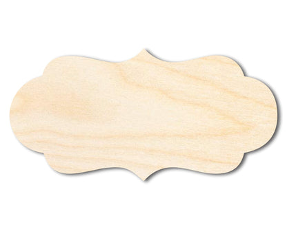 Unfinished Wood Award Plaque Silhouette - Craft - up to 46" DIY - NameSigns.com