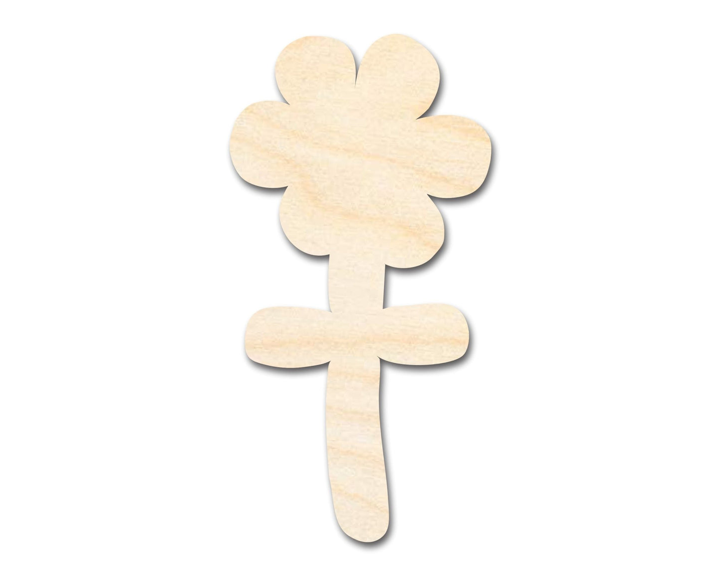 Unfinished Wood Balloon Flower Shape | DIY Craft Cutout | up to 46" DIY - NameSigns.com