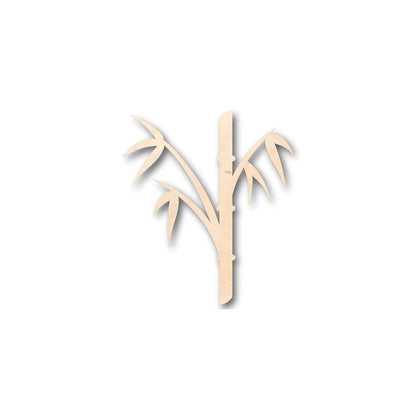 Unfinished Wood Bamboo Shape - Craft - up to 46" DIY - NameSigns.com