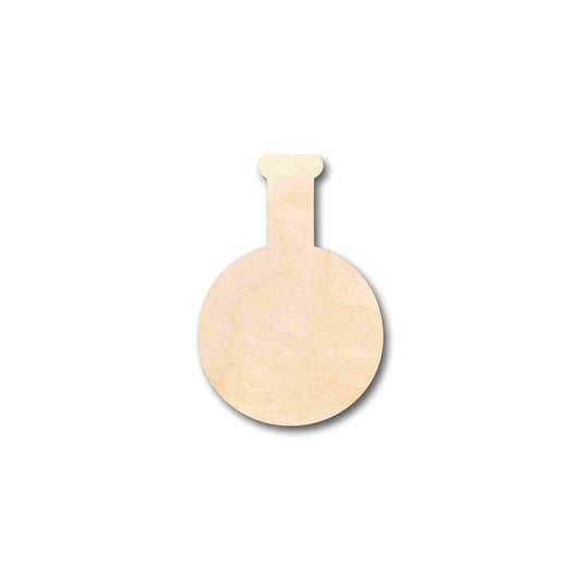 Unfinished Wood Beaker Potion Flask Silhouette - Craft - up to 46" DIY - NameSigns.com