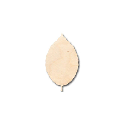 Unfinished Wood Beech Leaf Shape - Craft - up to 46" DIY - NameSigns.com