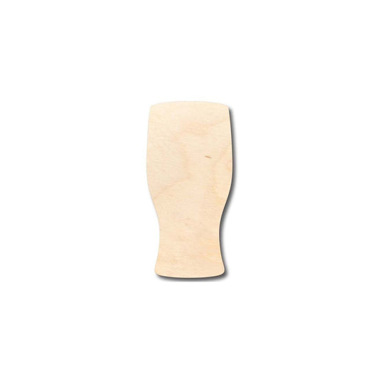 Unfinished Wood Beer Pint Glass Shape - Bar Decor - Craft - up to 46" DIY - NameSigns.com