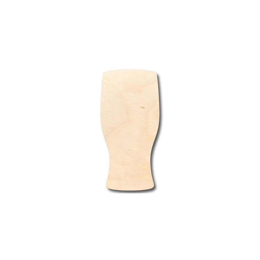 Unfinished Wood Beer Pint Glass Shape - Bar Decor - Craft - up to 46" DIY - NameSigns.com