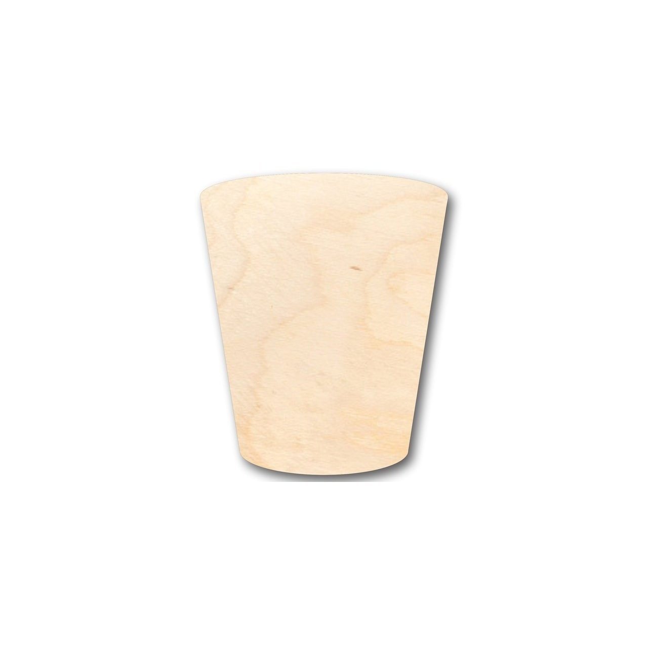 Unfinished Wood Beer Shot Glass Shape - Bar Decor - Craft - up to 46" DIY - NameSigns.com