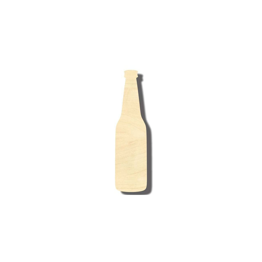 Unfinished Wood Beer Soda Pop Bottle Shape - Bar Decor - Craft - up to 46" DIY - NameSigns.com