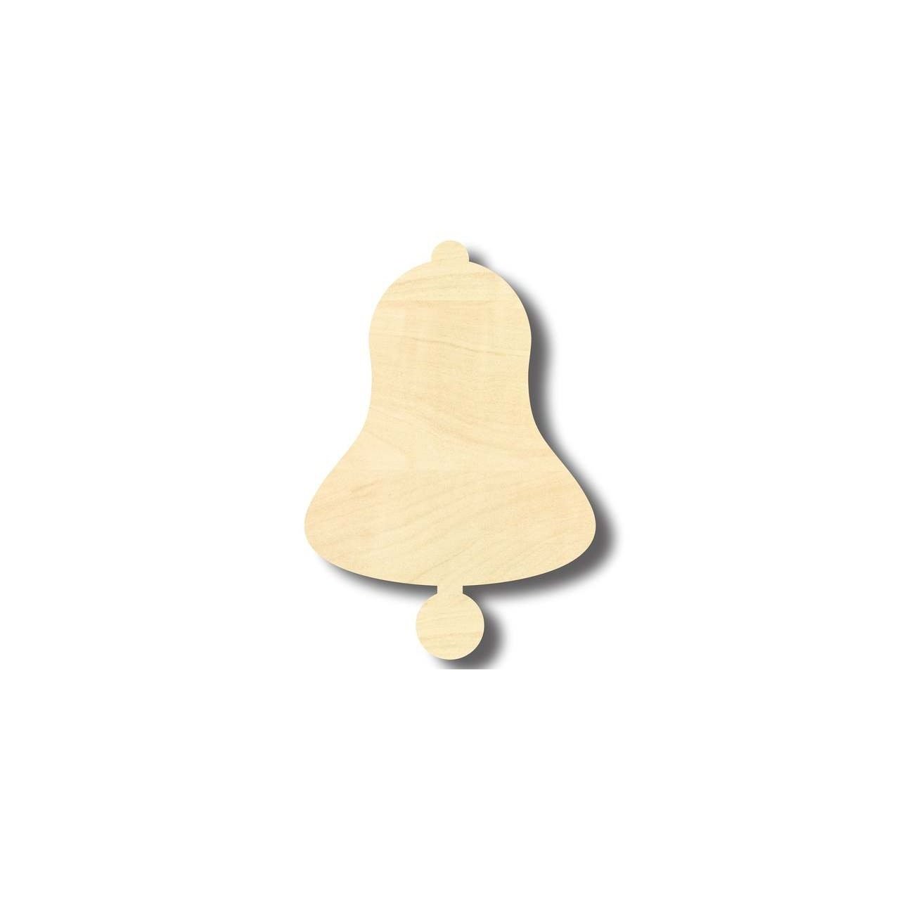Unfinished Wood Bell Shape - Craft - up to 46" DIY - NameSigns.com